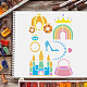 Наборы трафаретов для рисования домашних животных для детей-подростков DIY-WH0172-445-6