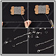 Ensembles de fabrication de colliers en chaîne sunnyclue DIY-SC0020-81-4