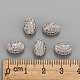 Perles de zircone cubique micro pave en Laiton ZIRC-F001-54P-4