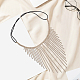 Цепочка из сплава стразов и полиэстера AJEW-WH20072-21G-7