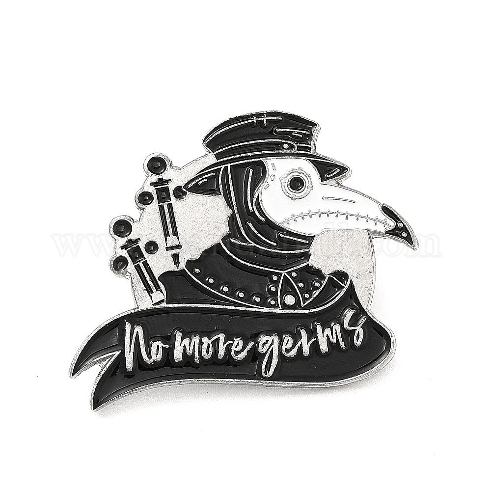 Wholesale Plague Doctor Enamel Pin - Pandahall.com