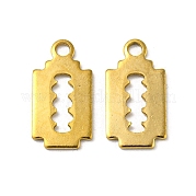 Ion Plating(IP) 304 Stainless Steel Charms STAS-P341-28G