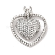 Латунные микро проложить кубического циркония подвески KK-Q772-08P