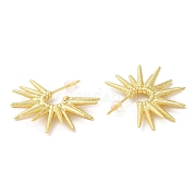 Серьги-гвоздики из латуни с покрытием стойки EJEW-Q766-05G