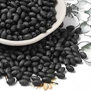 Непрозрачные цветные стеклянные бусины SEED-F006-02A-03