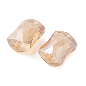 Гальванические стеклянные бусины GLAA-D016-14G