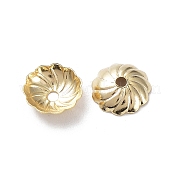 Шапочки и конусы для бусин KK-R149-16G