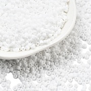 Матовое непрозрачное стекло бисер SEED-R029-2mm-A01