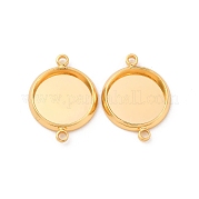 Латуни разъем кабошон сеттинги KK-F898-21B-G