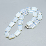 Opalite ожерелья из бисера NJEW-S398-15