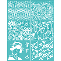 Wholesale OLYCRAFT 2pcs Plants Pattern Silk Screen Printing Stencils Floral  Self-Adhesive Reusable Mesh Transfers Stencils Washable Silk Screen  Stencils for Printing on Wood DIY T-shirts 19.5x14cm 