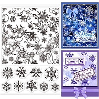 Wholesale CREATCABIN 8Pcs Christmas Wooden Snowflake Decor Winter