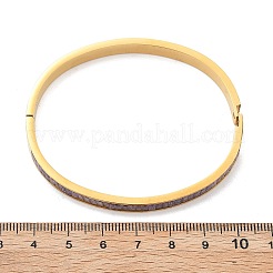 Браслеты из нержавеющей стали 304 со стразами для женщин&nbsp;BJEW-Z092-02G