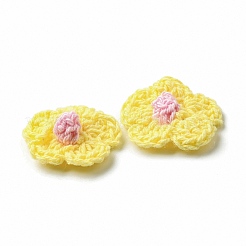 Aus Baumwollgarn gestrickte Ornament-Accessoires&nbsp;LS-WOVE-E002-01A
