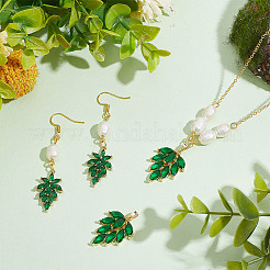 4шт 2 латунные подвески KK-AR0003-73