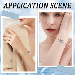 8шт регулируемый браслет из нержавеющей стали 304 для изготовления STAS-SC0006-04