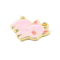 Цинк подвески эмали сплава&nbsp;FIND-Z080-01G-02