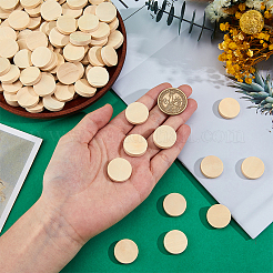 Бук деревянный плоский круглый необработанный дерево&nbsp;WOOD-OC0004-24B