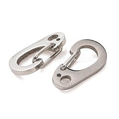 Accesorios para llavero con cierre a presión de acero inoxidable 304&nbsp;SA-CBABDB1-01P