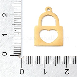 Подвески из нержавеющей стали 304 с вакуумным покрытием pvd STAS-WH0016-05-G02