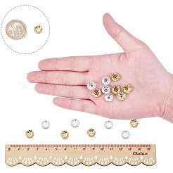 Латунные бусины разделители для поставки стразов RB-PH0008-02