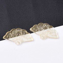 Прозрачный лак окрашенные стеклянные подвески&nbsp;GLAA-R212-01-A06