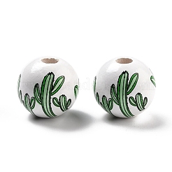 Европейские деревянные бусины schima WOOD-M004-09