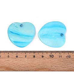 Окрашенные оболочки подвески естественных пресноводных SHEL-T020-58