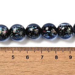 Handgefertigte Stränge aus dichroitischen Folienglasperlen&nbsp;DICH-U001-06I