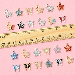 24 шт. 6 стиля подвески из сплава для стойки с покрытием FIND-FS0003-09