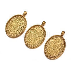 Сеттинги для кулона(кабошонов) PALLOY-A15657-AG