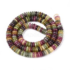 Окрашенные природные белый нефрит бисер пряди G-T142-6mm-05C