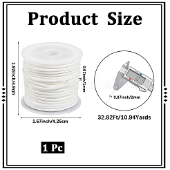 Шнур из искусственной кожи длиной 10 метр.&nbsp;LC-CL0001-03C