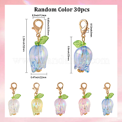 30 шт. маркер для стежка-тюльпан HJEW-SC0002-20