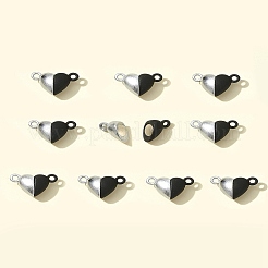 10 комплект магнитных застежек в форме сердца из сплава FIND-FS0003-25