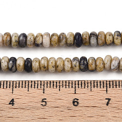 Натуральный кунжут яшма / киви нитки бусины яшмы&nbsp;LS-G-T140-84