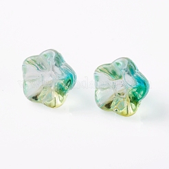 Гальванические стеклянные бусины EGLA-I012-B04