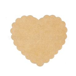 100 etichetta regalo in carta kraft bianca&nbsp;CDIS-B001-02B
