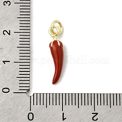 Латунь эмаль подвески&nbsp;KK-K302-24G-02