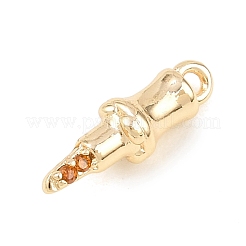 Латунные микро проложить кубического циркония подвески&nbsp;KK-A283-02C-G