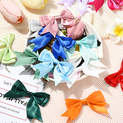 40 шт. 20-х цветные аксессуары для костюмов из полиэстера ручной работы&nbsp;DIY-SP0004-83