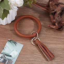 Armband mit Quaste aus PU-Leder&nbsp;AJEW-SC0003-67A