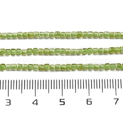 Подставки из натуральных бусин перидота G-H042-B31-01