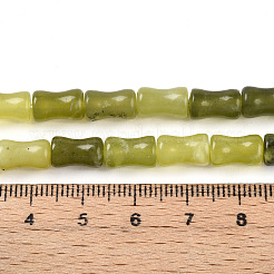 Природного нефрита Xiuyan бисер нитей G-T140-89