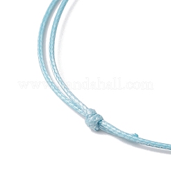 Braccialetto di perline intrecciate in lega&nbsp;BJEW-JB11082-02