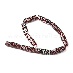 Нити бусин дзи в форме риса в тибетском стиле G-A269-A24-01