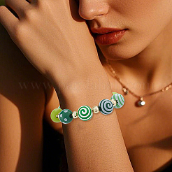 100 шт. 10-х видов окрашенных натуральных деревянных бусин&nbsp;WOOD-PA0001-34