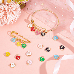 Сплав эмали подвески&nbsp;ENAM-PH0002-90