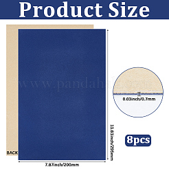 8 pièce de tissu de flocage pour bijoux&nbsp;DIY-GF0014-20A