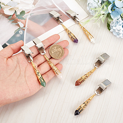 Кулон с пулей из драгоценных камней AJEW-PH01538